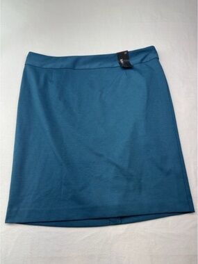 Teal Pencil Skirt